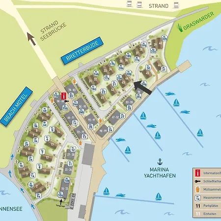 Сasa de vacaciones Ostsee - Reetdachhaus Nr 44 Reethüs - Marina Im